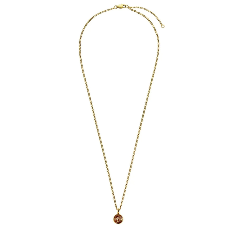 DYRBERG/KERN ETTE SG BROWN NECKLACE