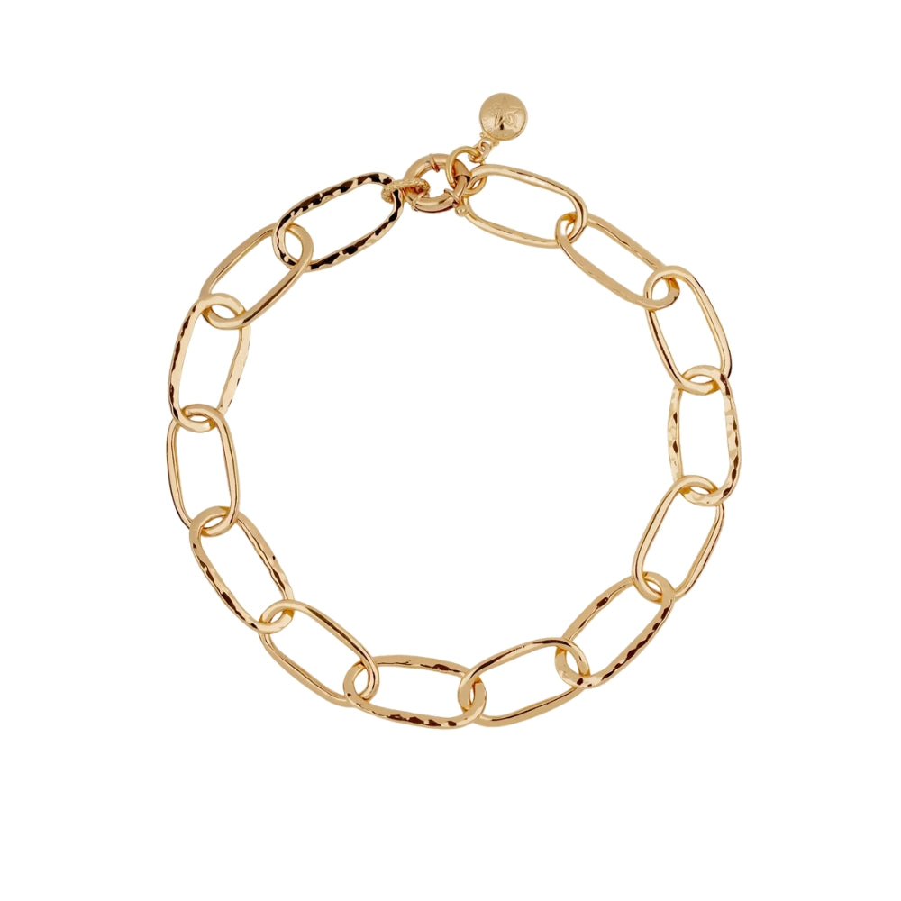 Large size Oval Link Necklace