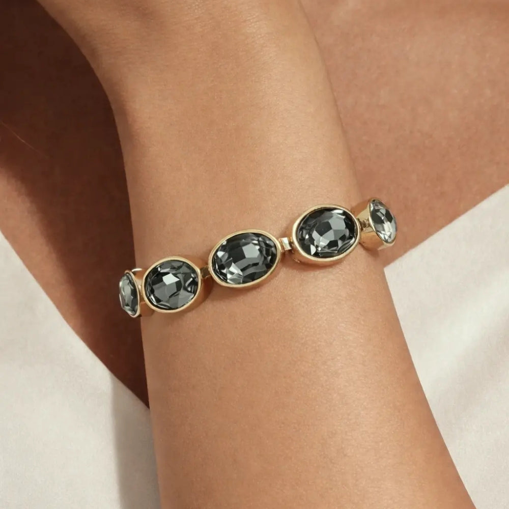 DYRBERG/KERN OPALINE SG GREY BRACELET