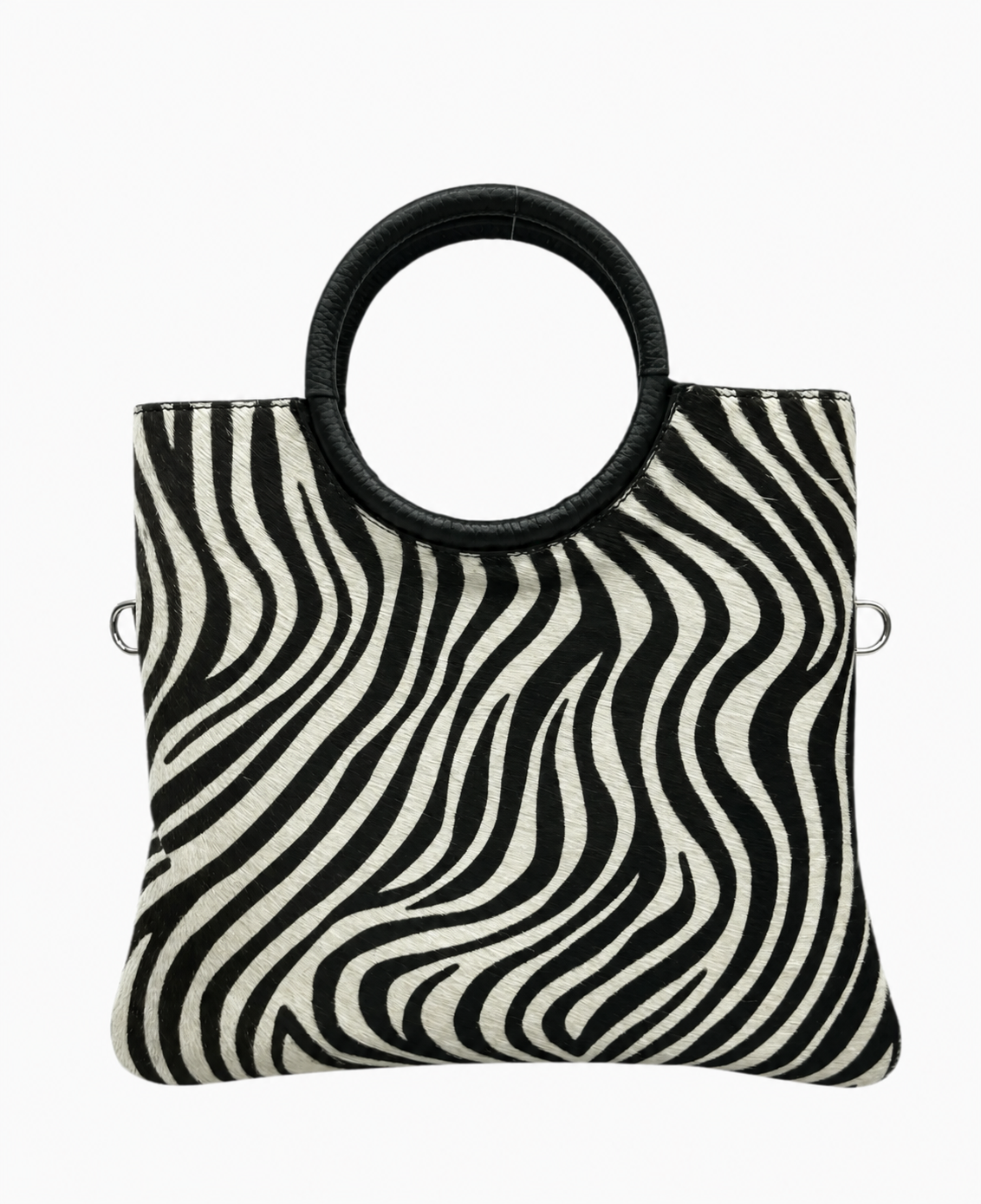 THE ZOE ZEBRA TOTE SMALL