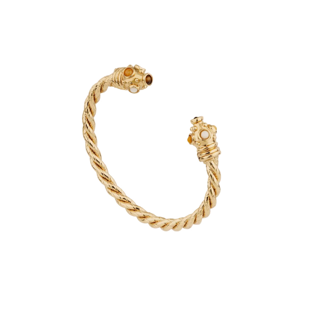 AMARANTE TORSADE BANGLE - TIGER'S EYE