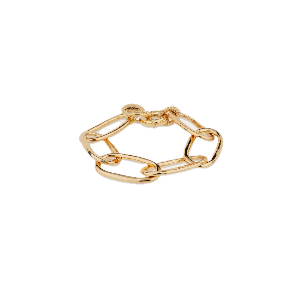 LARGE SIZE OVAL LINK BRACELET