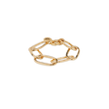 LARGE SIZE OVAL LINK BRACELET