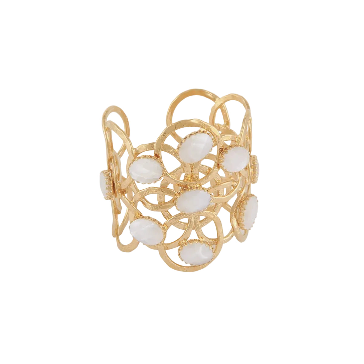 OLYMPIE BRACELET - WHITE MOTHER-OF-PEARL
