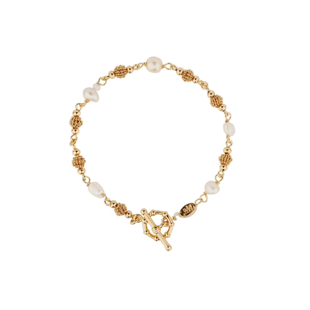 ROSARIO BRACELET - WHITE MOTHER-OF PEARL
