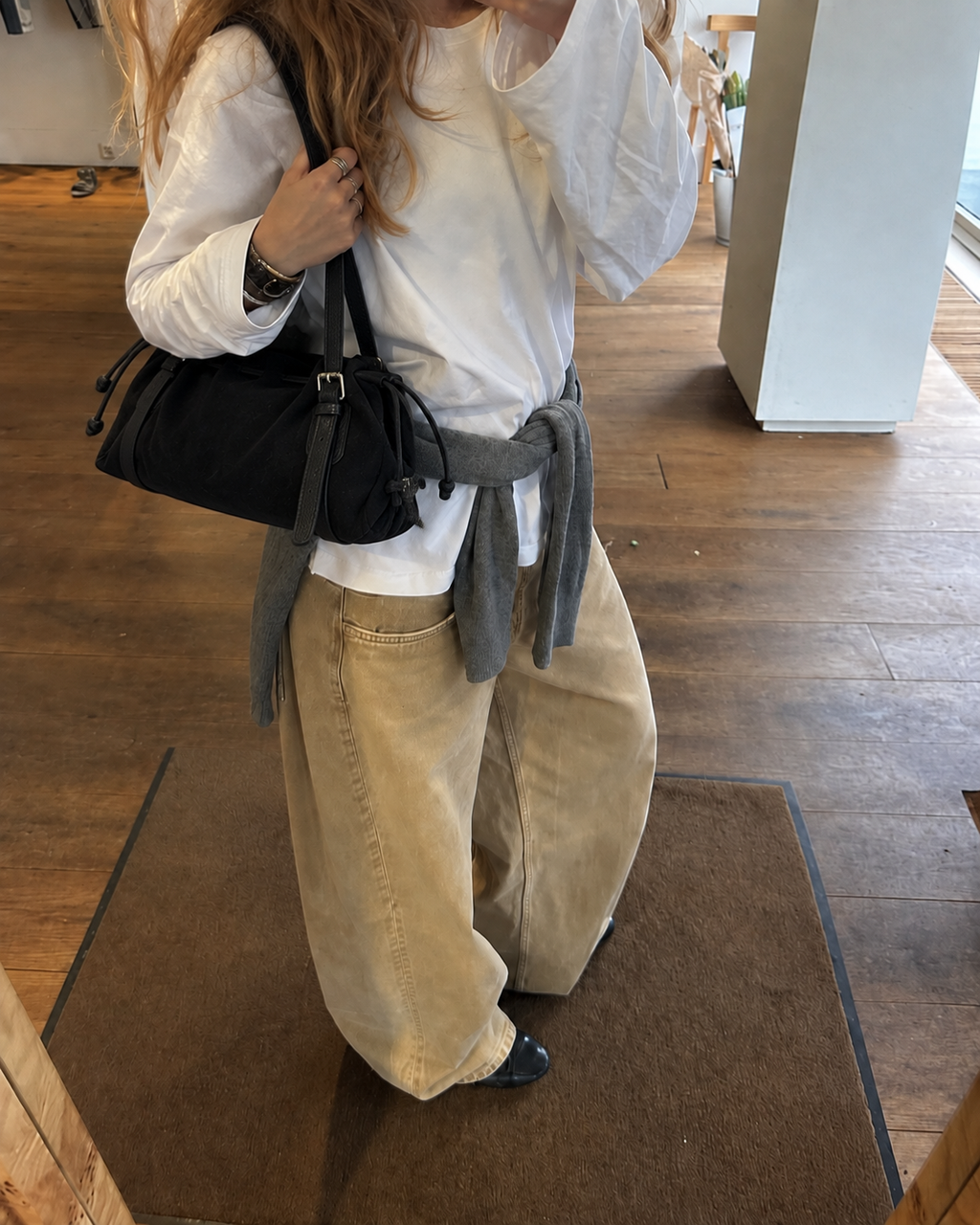 SIENNA - BLACK SHOULDER BAG