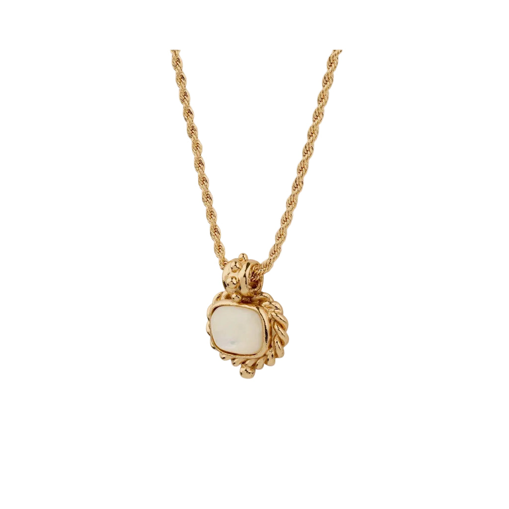 AMARANTE NECKLACE - WHITE MOTHER-OF-PEARL