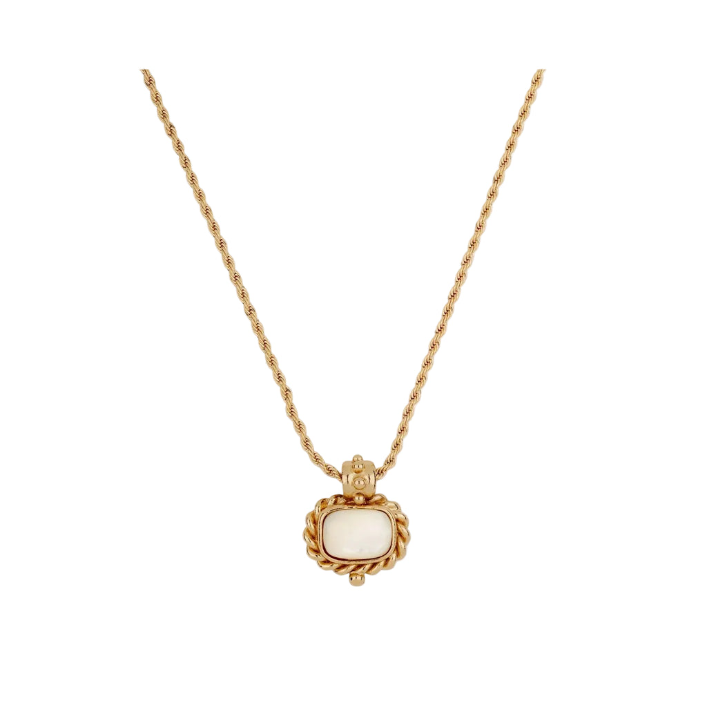 AMARANTE NECKLACE - WHITE MOTHER-OF-PEARL