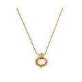 AMARANTE NECKLACE - WHITE MOTHER-OF-PEARL