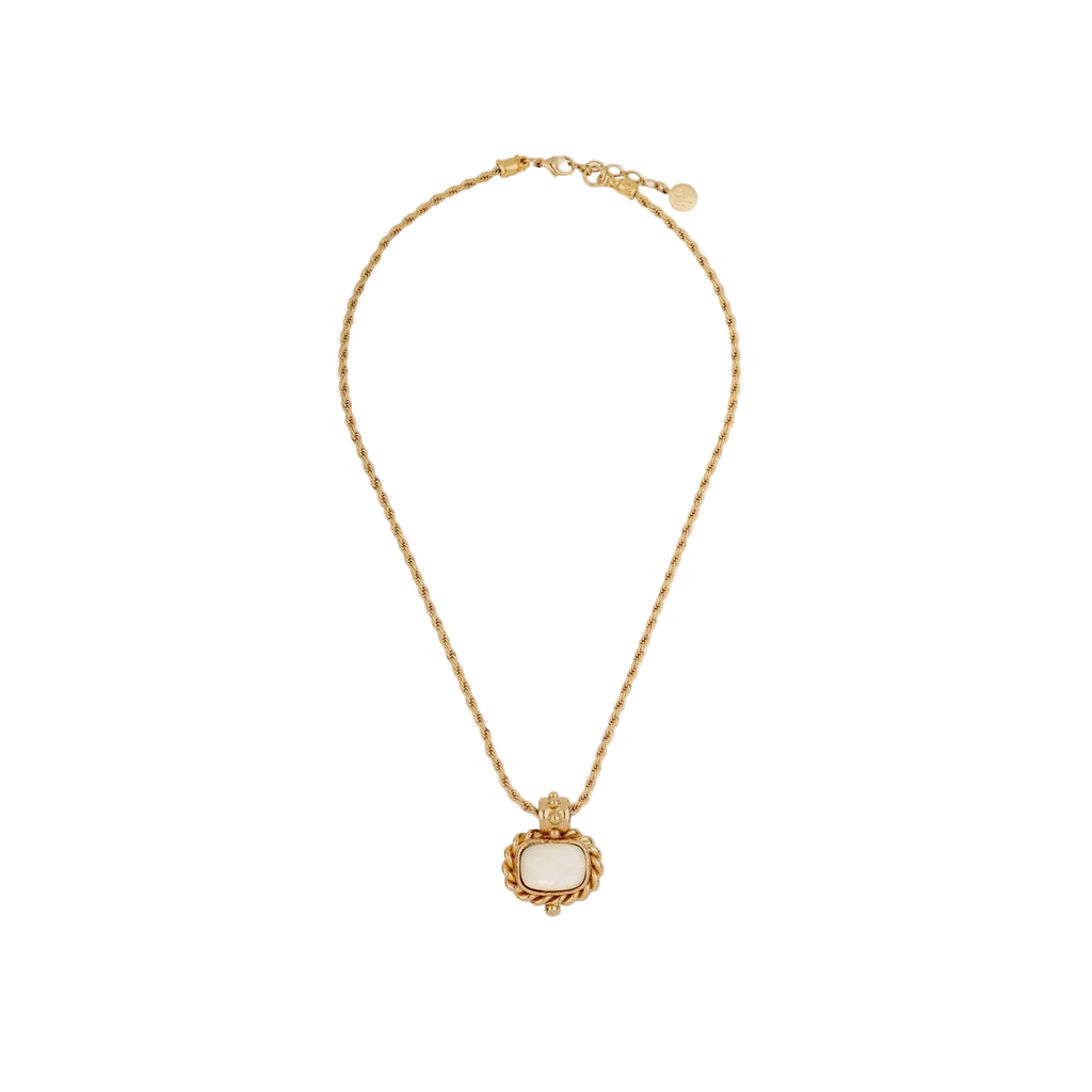AMARANTE NECKLACE - WHITE MOTHER-OF-PEARL