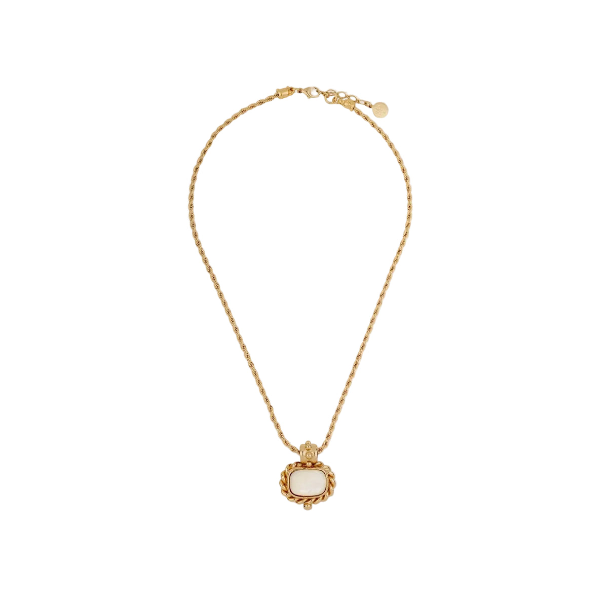AMARANTE NECKLACE - WHITE MOTHER-OF-PEARL