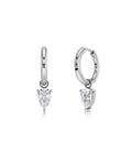 Arrow Hoops L Silver