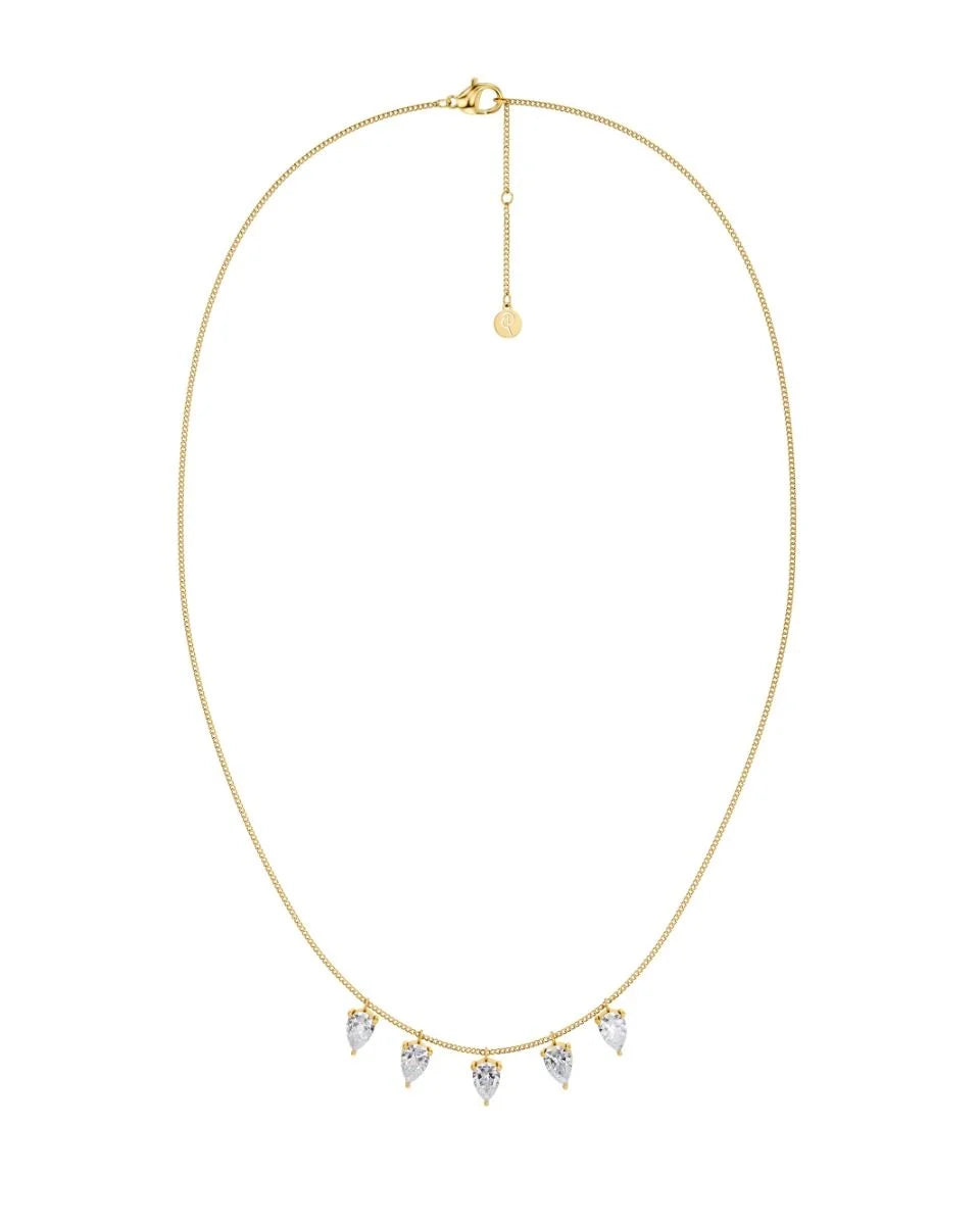 Arrow Necklace Multi Gold