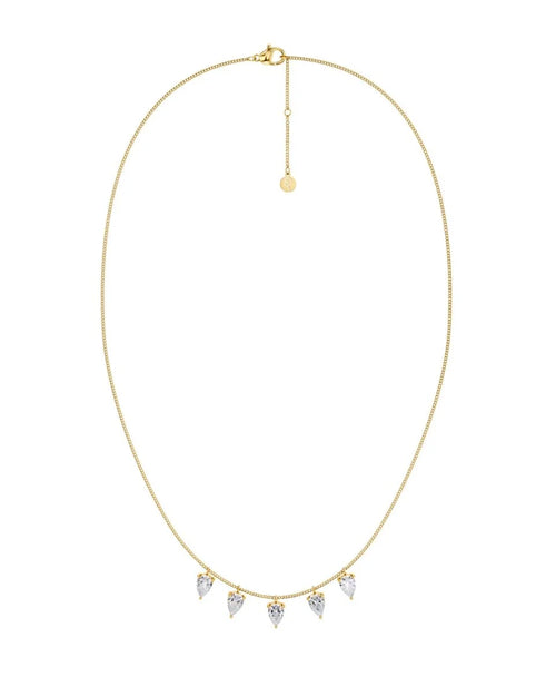 Arrow Necklace Multi Gold