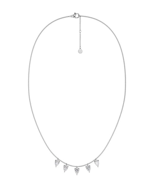Arrow Necklace Multi Silver
