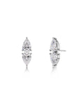 Arrow Studs Silver