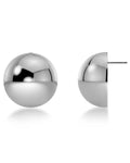 Bead Studs Maxi Silver