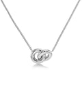 Chunky Eternal Necklace Silver