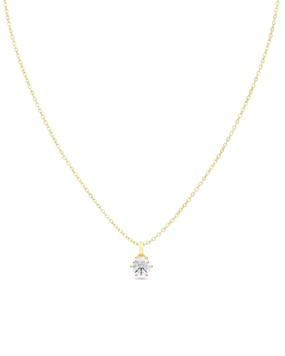 Crown Necklace Gold