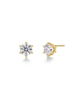 Crown Studs L Gold