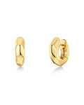 Crystalite Hoops S Gold