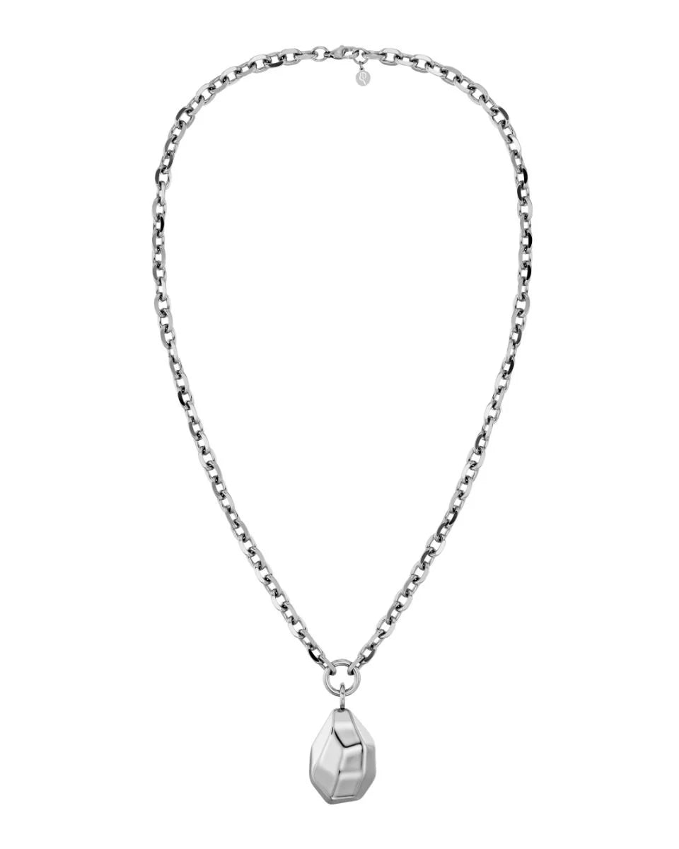 Crystalite Necklace L Silver