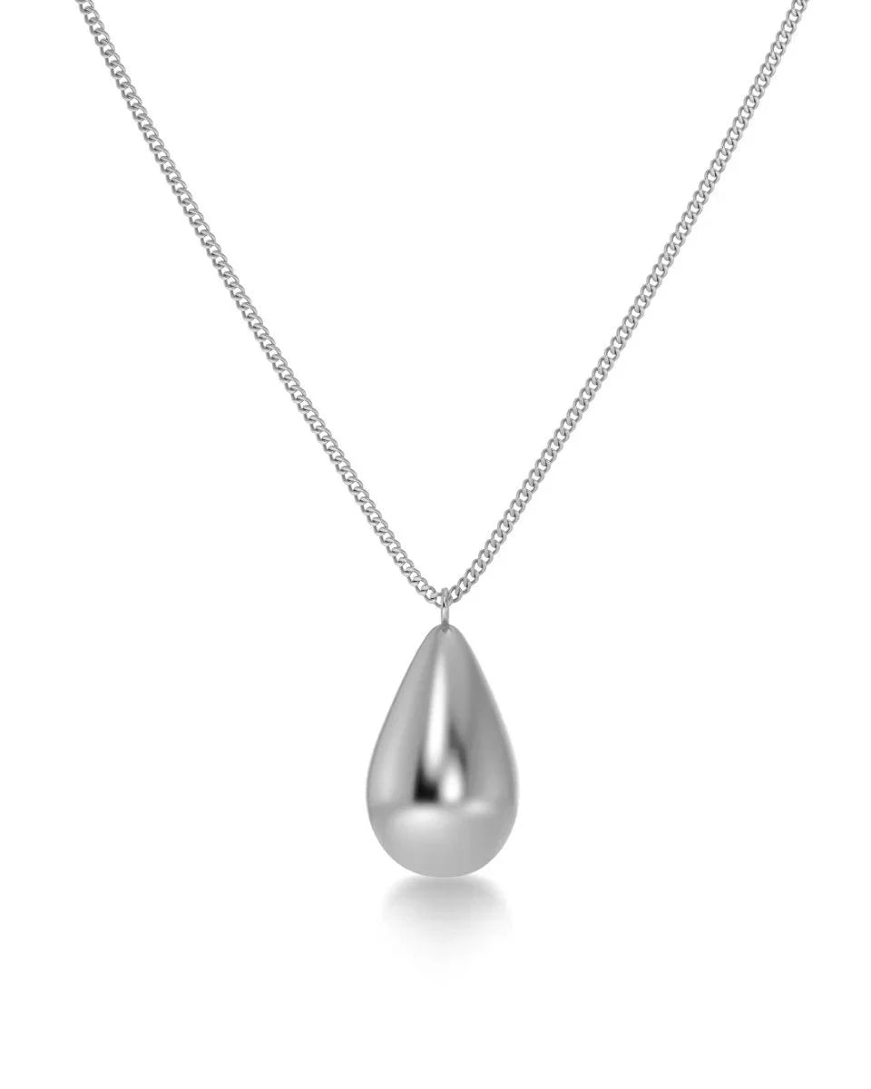 Drop Necklace Silver