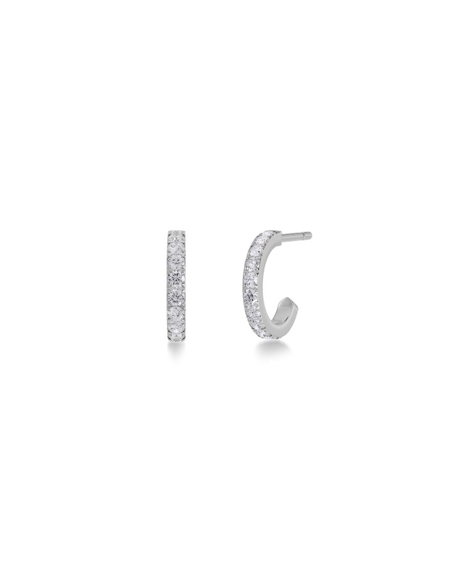 Glow Earrings Mini Silver