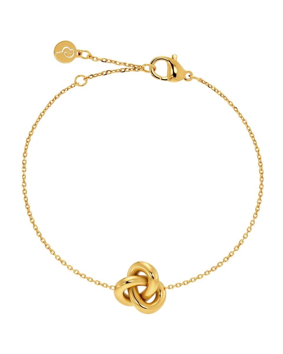 Infinity Knot Bracelet Gold