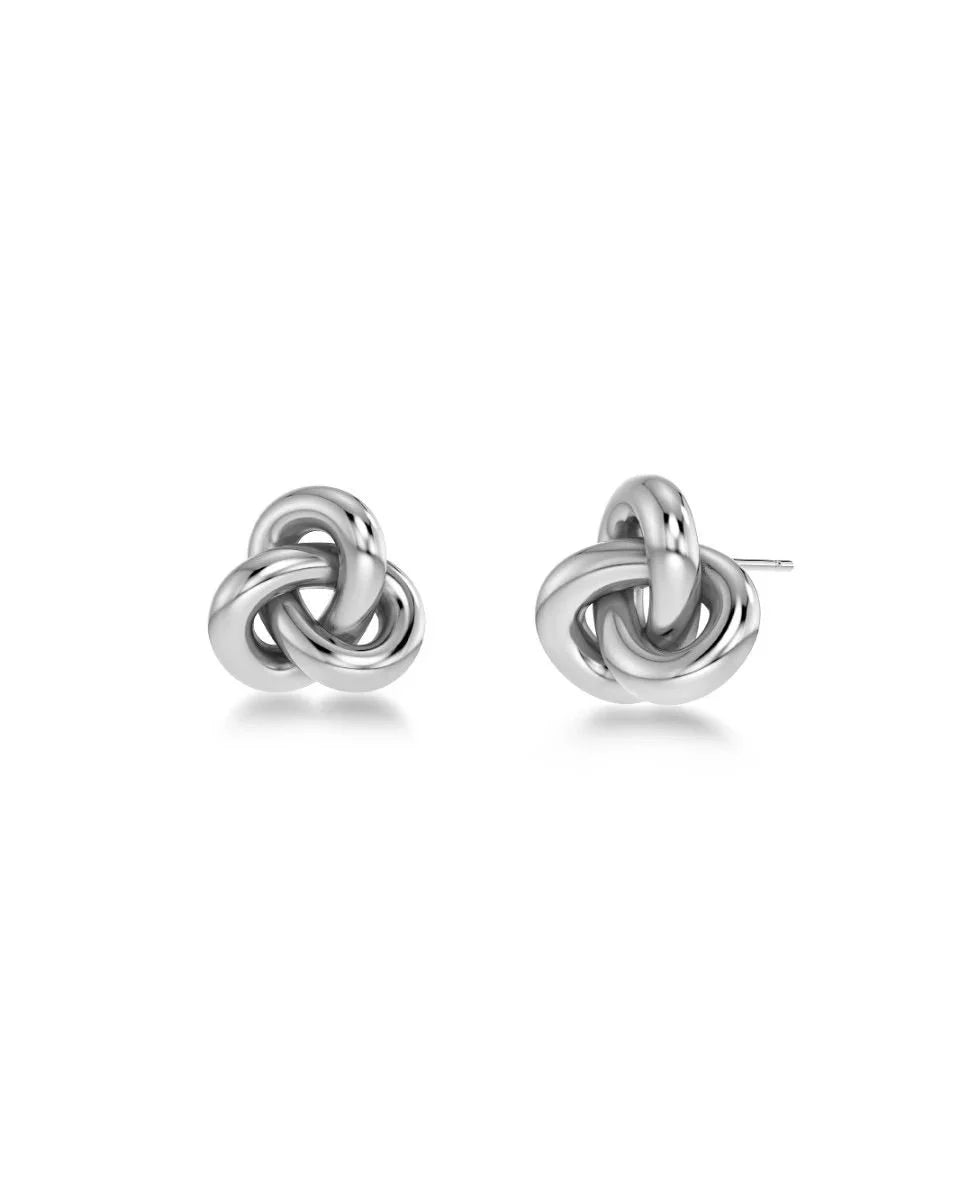 Infinity Knot Studs S Silver