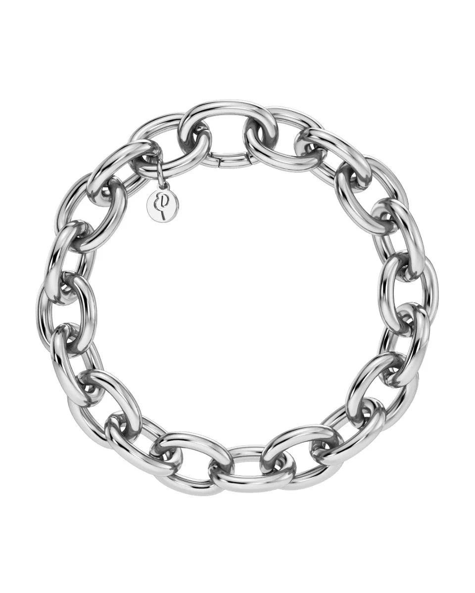 Link Chain Bracelet Silver S