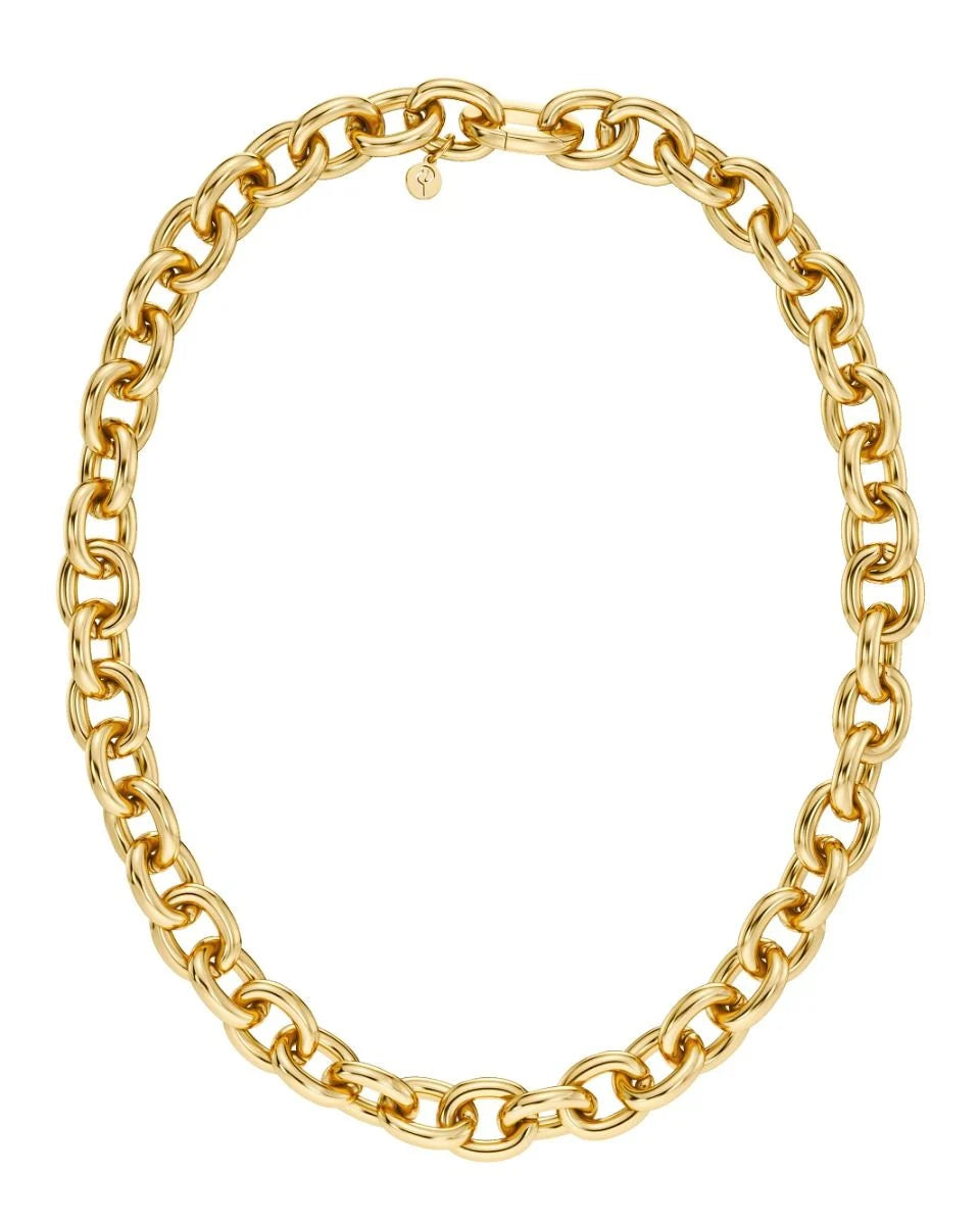Link Chain Necklace Gold