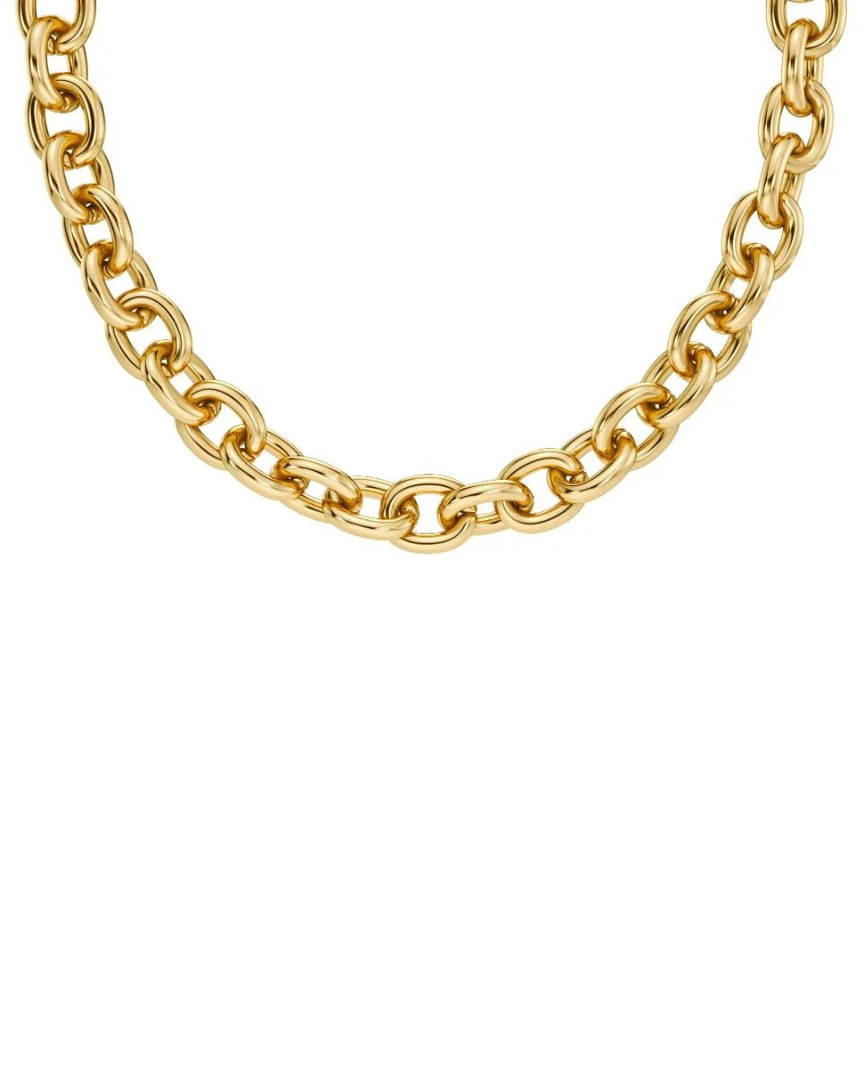 Link Chain Necklace Gold