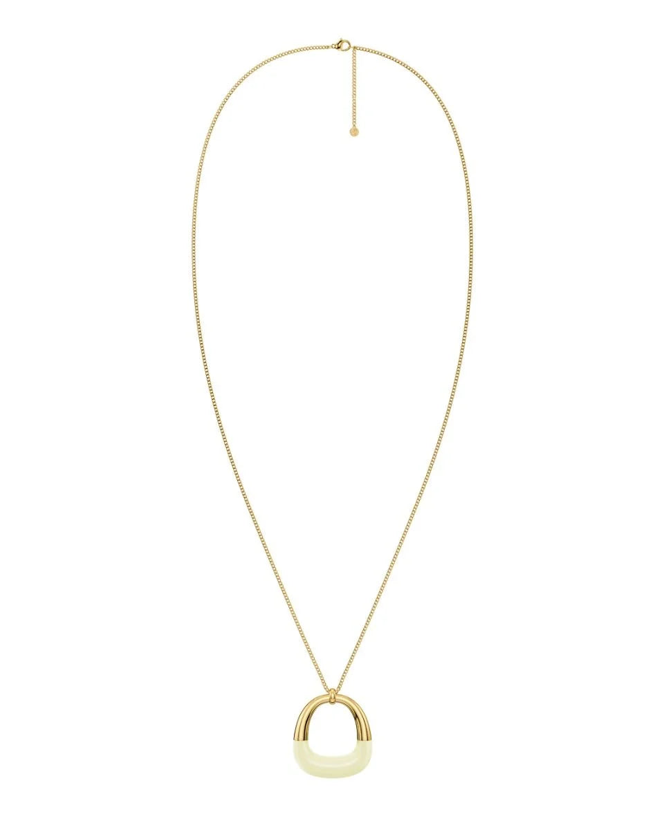 Lore Necklace Gold/White