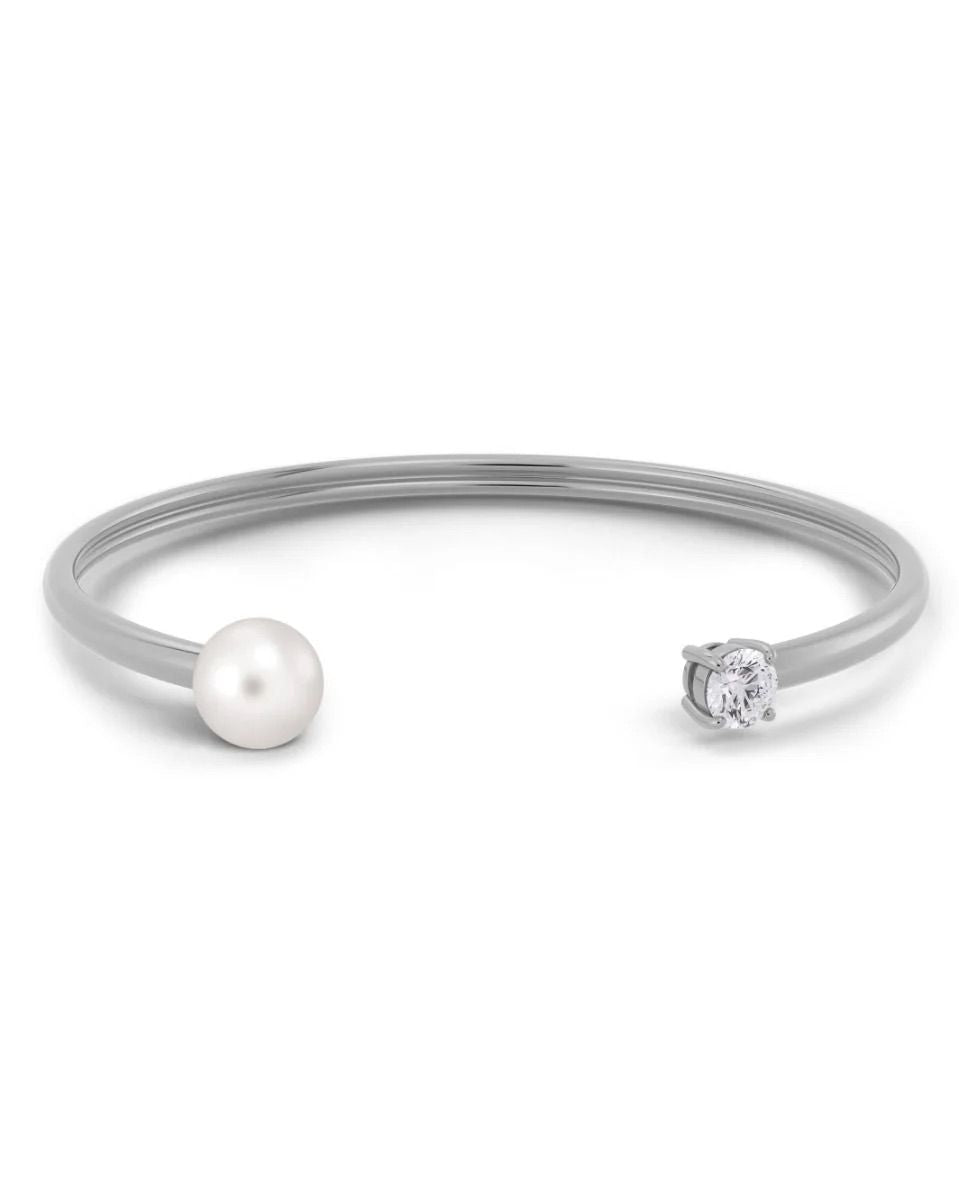 Luna Bangle Silver