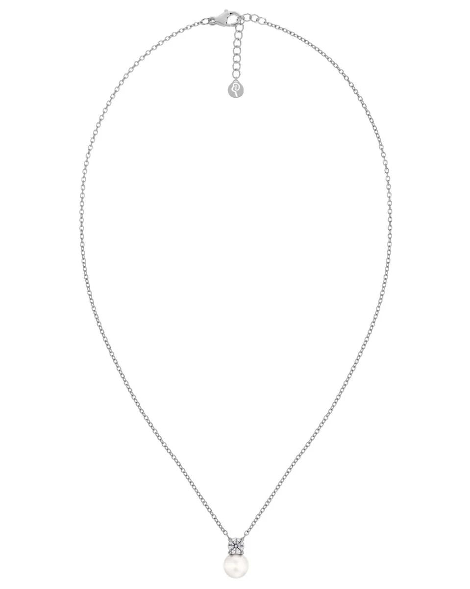 Luna Necklace L Silver