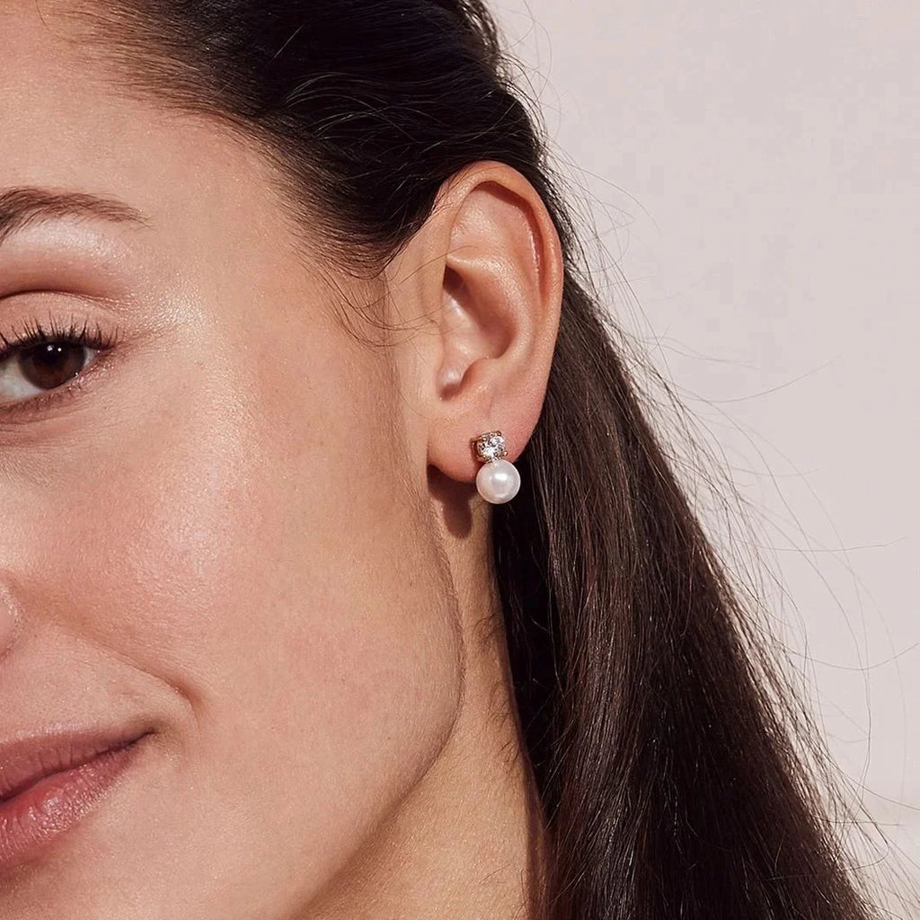Luna Studs L Gold