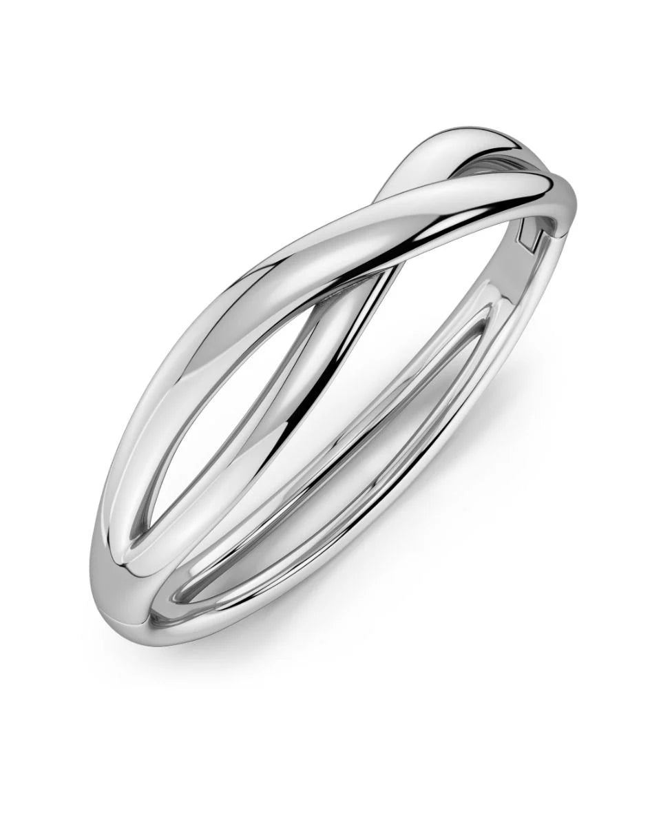 Nouveau Bangle Silver