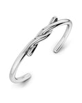 Novel Knot Cuff Silver S