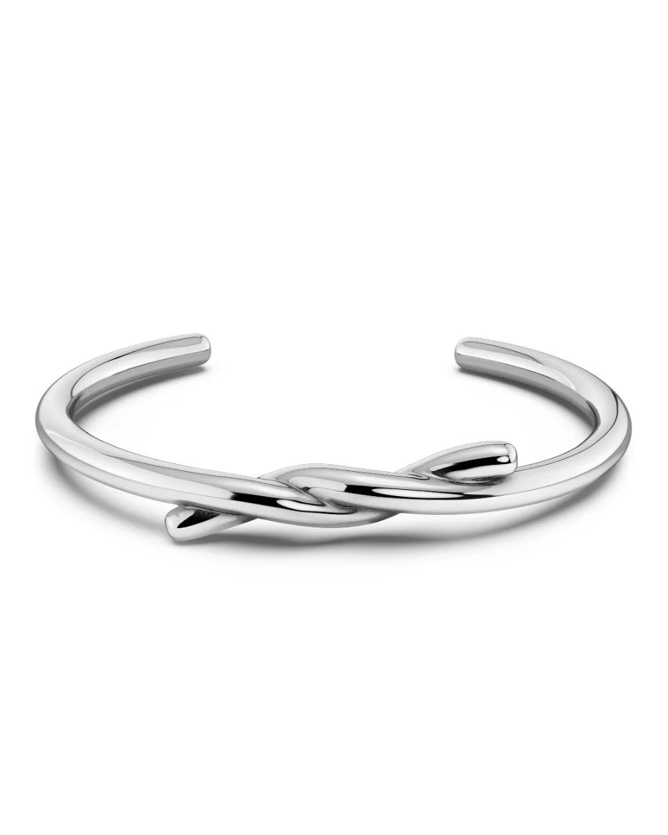 Novel Knot Cuff Silver S