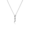 Novel Knot Necklace Silver