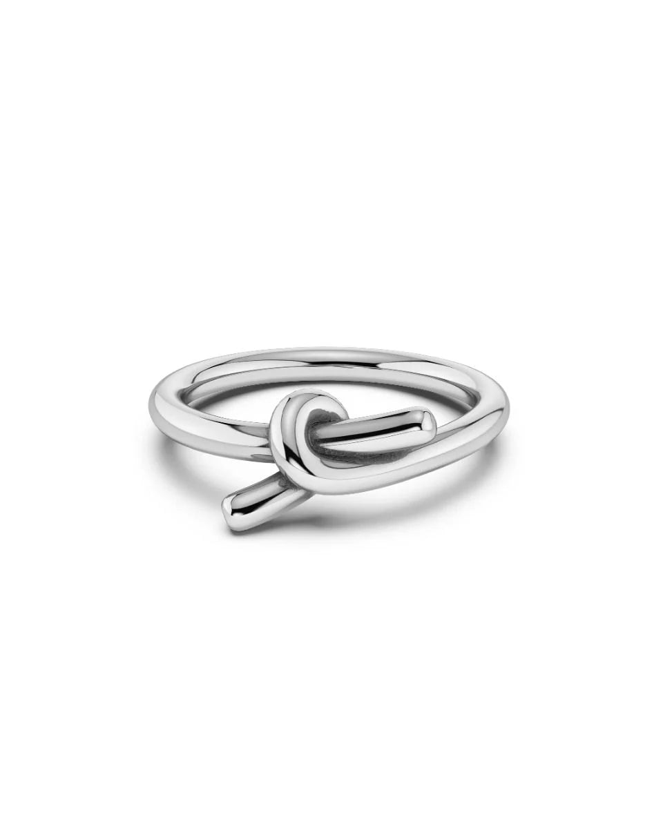 Novel Knot Ring Silver