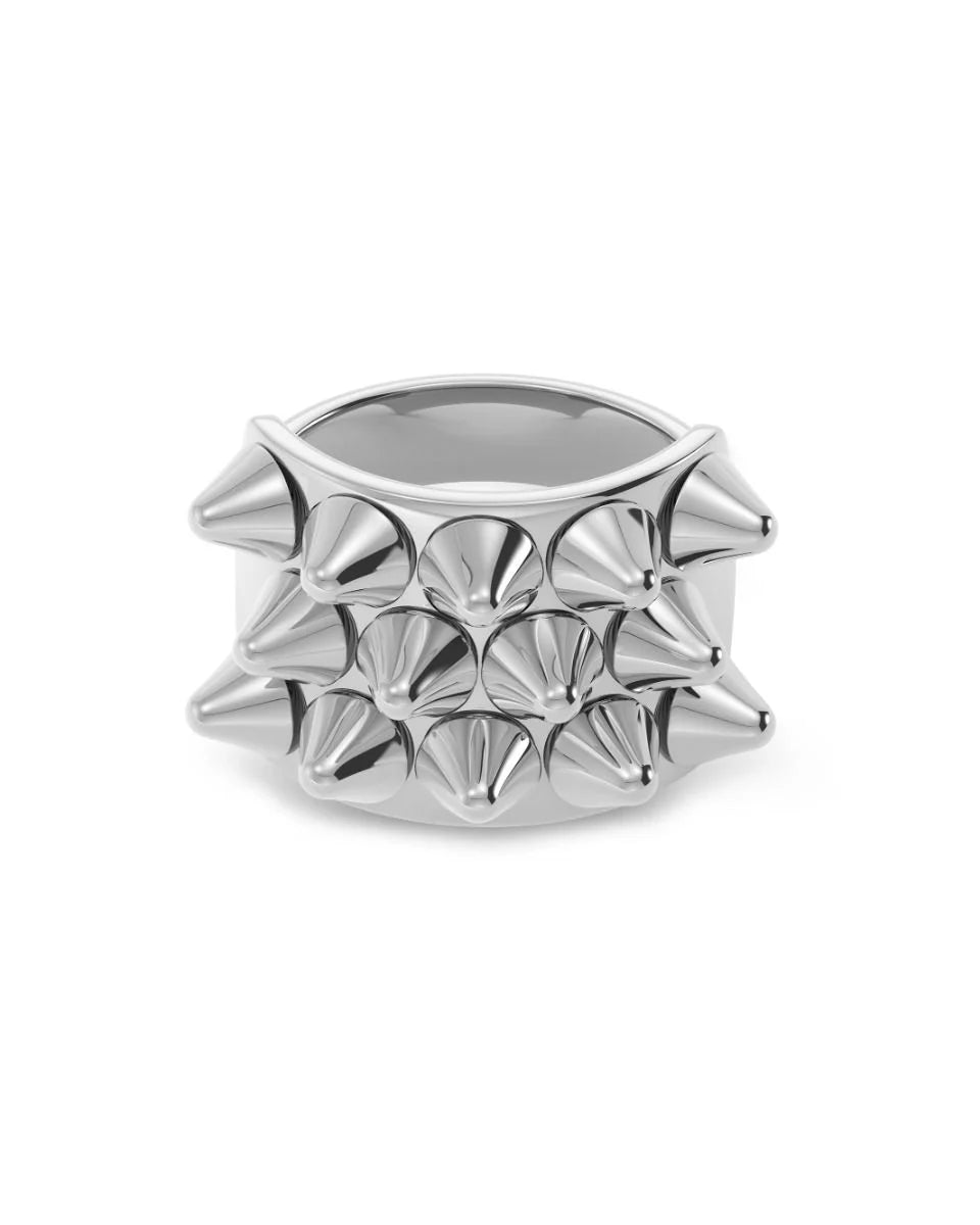 Peak Ring Silver