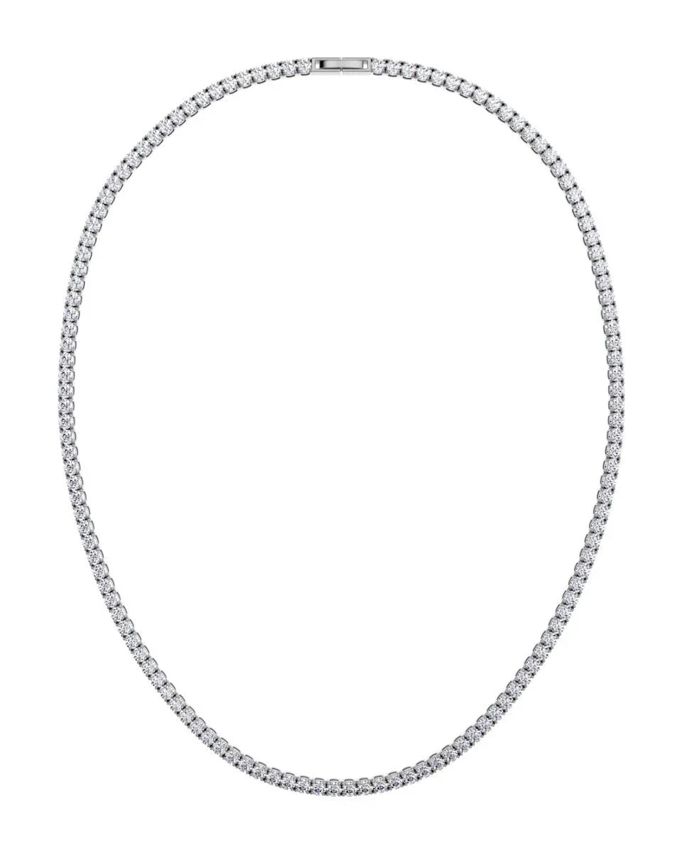 Tennis Necklace Silver