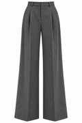 Military-Inspired Wide-Leg Trousers