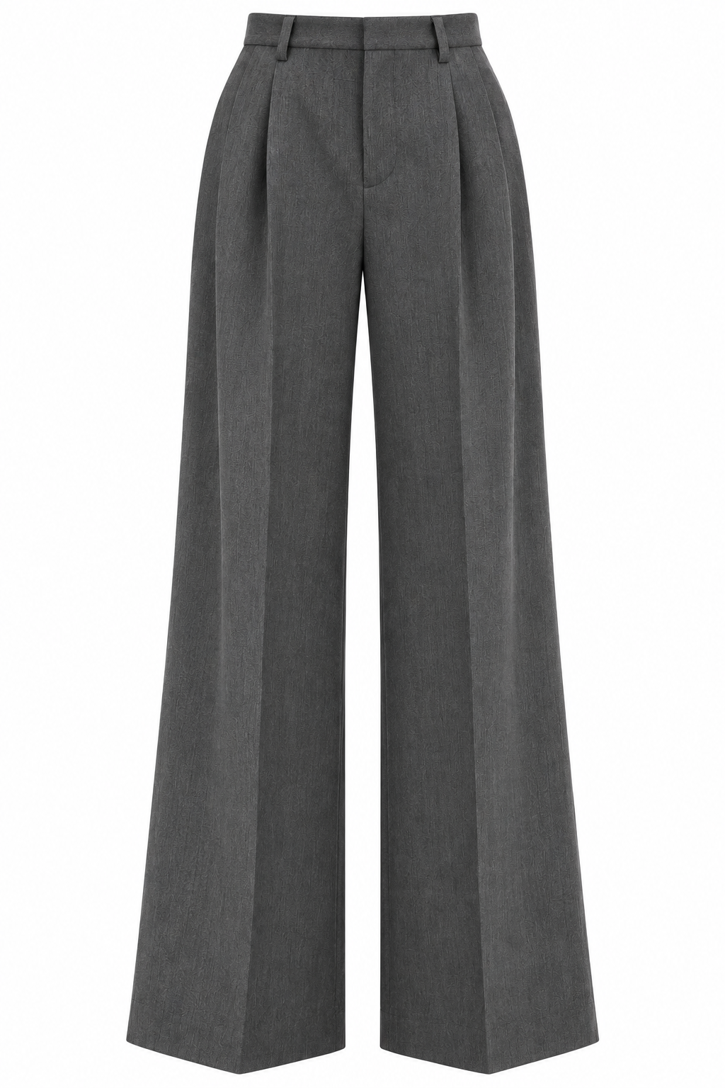 Military-Inspired Wide-Leg Trousers