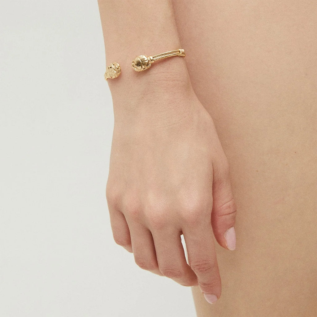 LARGE SCARAMOUCHE DUALITY BRACELET TORSADE