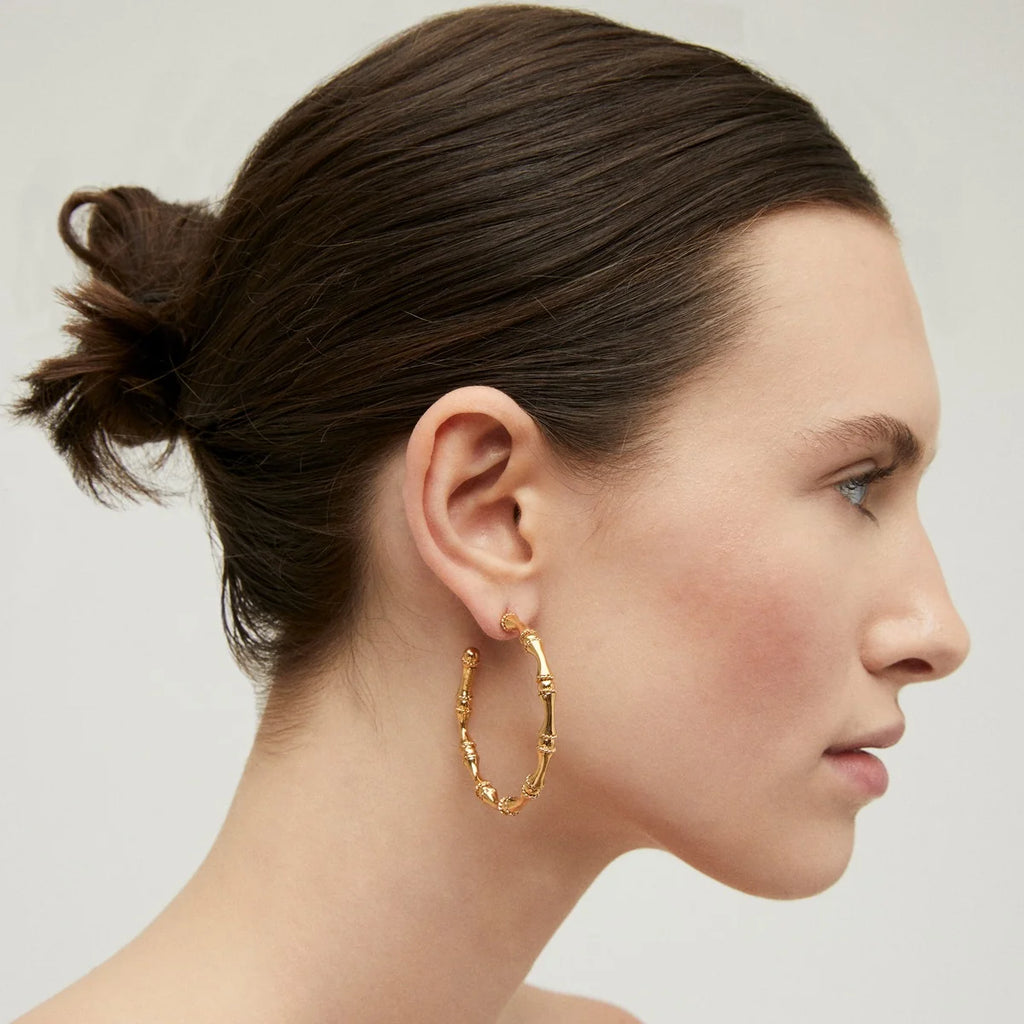 BAMBOU HOOP EARRINGS