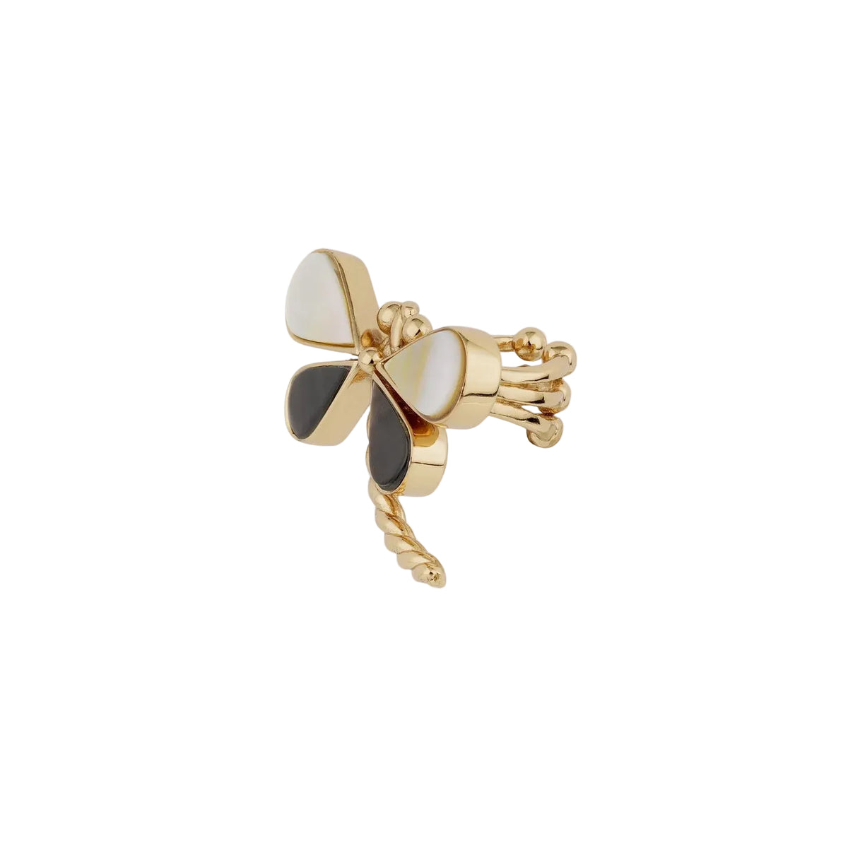 DRAGONFLY RING - MOTHER-OF-PEARL