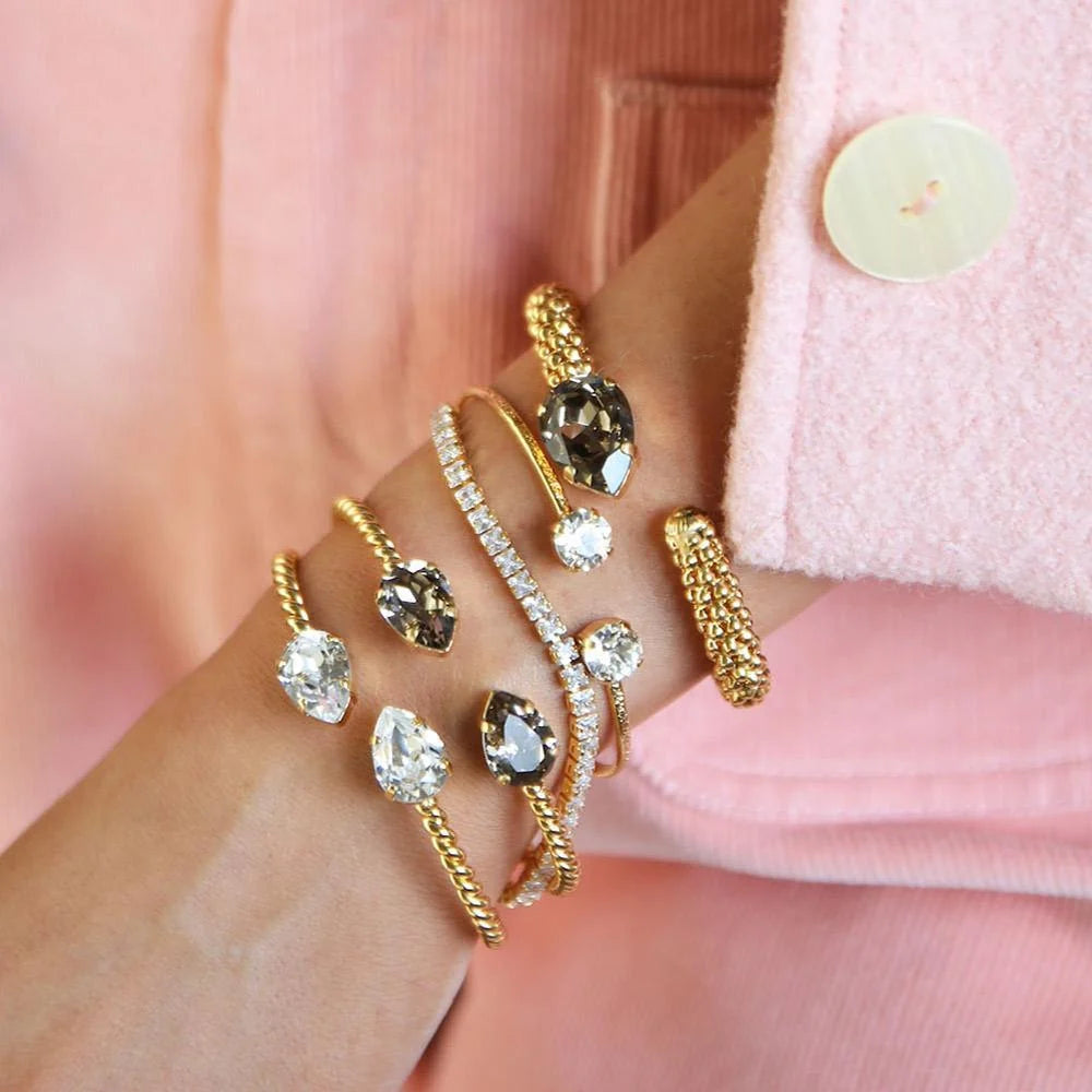 MINI DROP BRACELET GOLD-GREIGE